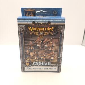 Warmachine Cygnar Long Gunner Infantry Table Top Game Figures